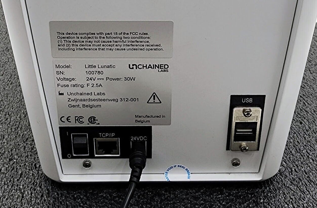 unCHAINED LABS Little Lunatic UV/Vis Absorbance Spectrometer DNA Quantification