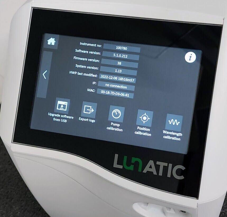 unCHAINED LABS Little Lunatic UV/Vis Absorbance Spectrometer DNA Quantification