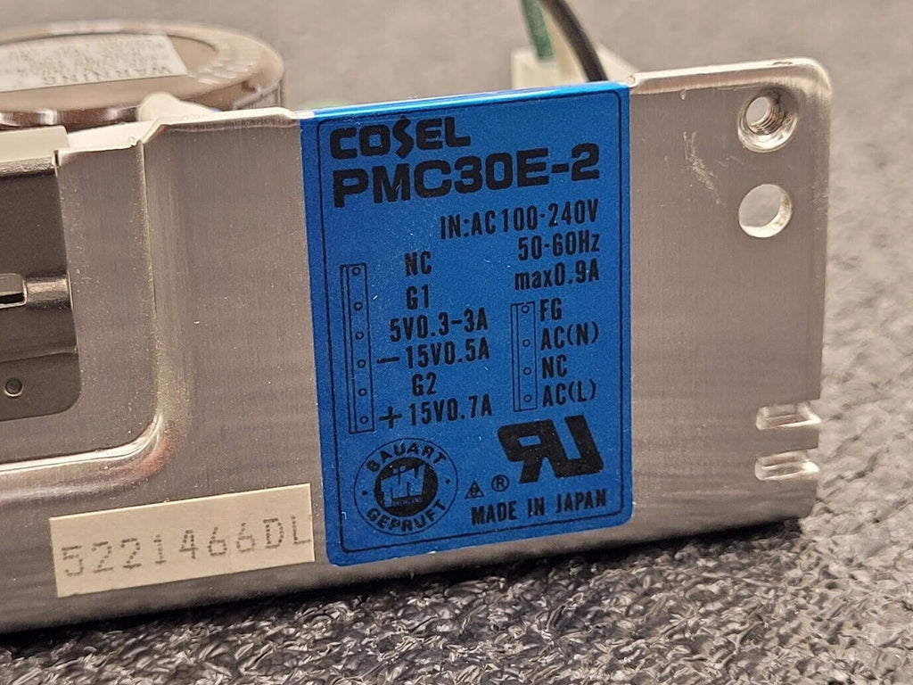 Cosel PMC30E-2 5VDC 0.3-3A -15VDC 0.5A 15VDC 0.7A 100-240VAC Input .9A