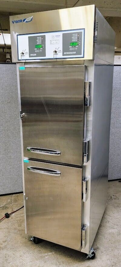 VWR GTMC20SS-SAEE-VW Lab Dual Refrigerator +1°C to +12°C / Freezer -20°C to 0°C
