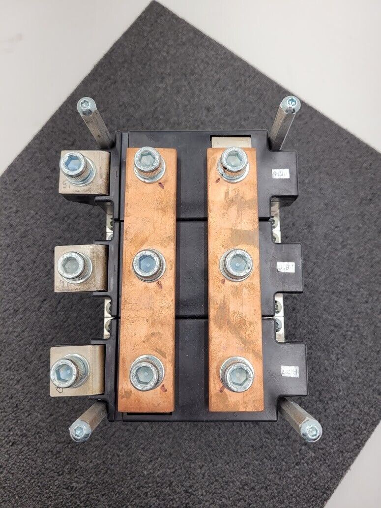 3x Infineon Powerblock DD600N16K Integrated Heatsink + Bussbar 3PH to DC Power
