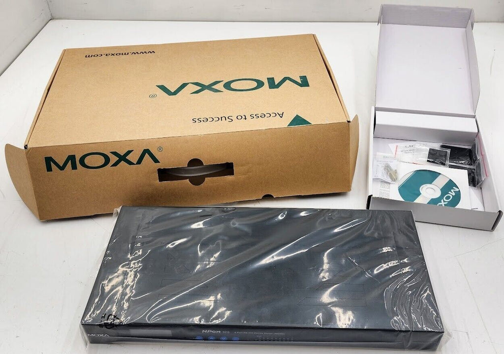 NEW in Box MOXA Nport 5610 8 Port RS-232 Device Server 48VDC 5610-8-48V