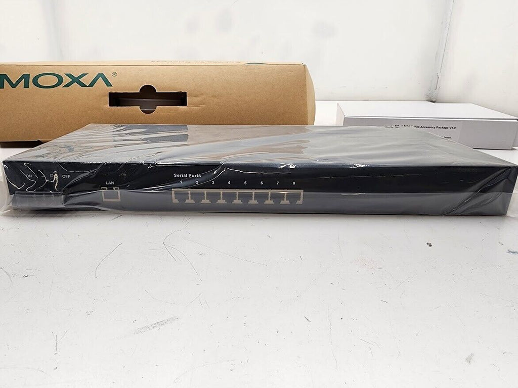 NEW in Box MOXA Nport 5610 8 Port RS-232 Device Server 48VDC 5610-8-48V