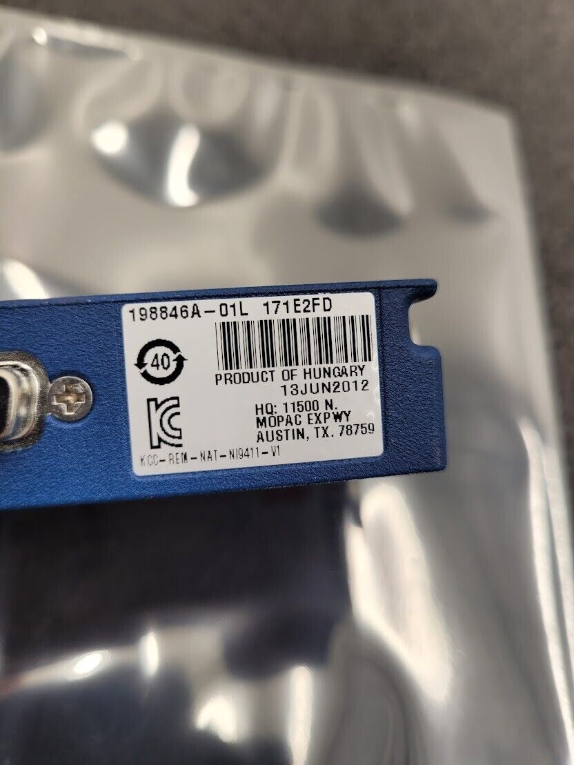 National Instruments NI 9411 6-Channel Differential TTL Digital Input Module