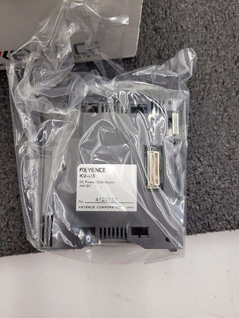 Keyence KV-U5 DC Power Distributor Module PLC Unit