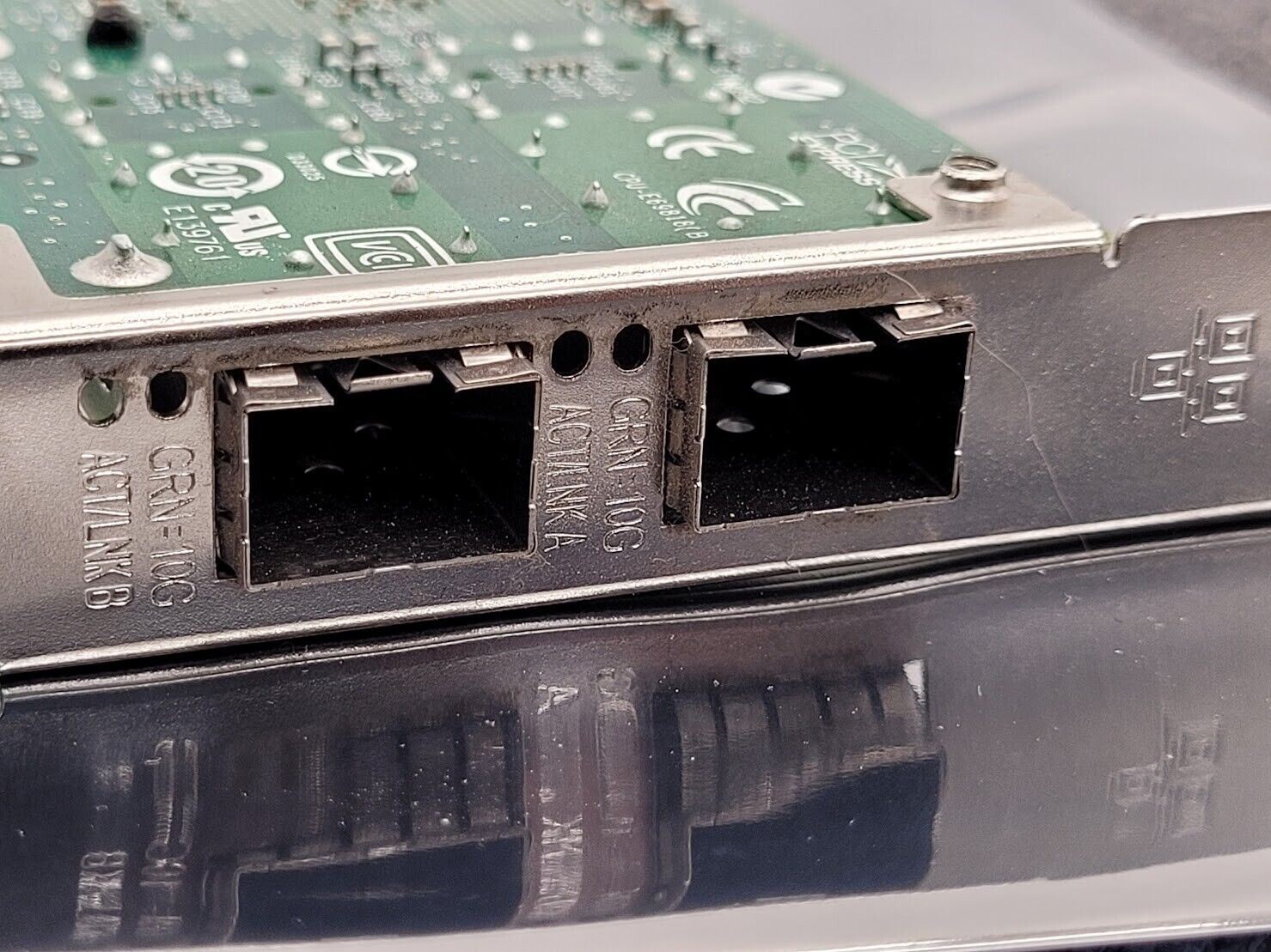 Intel X520-DA2 Dual Port SFP+ 10GbE NIC Adapter Full Height PCI