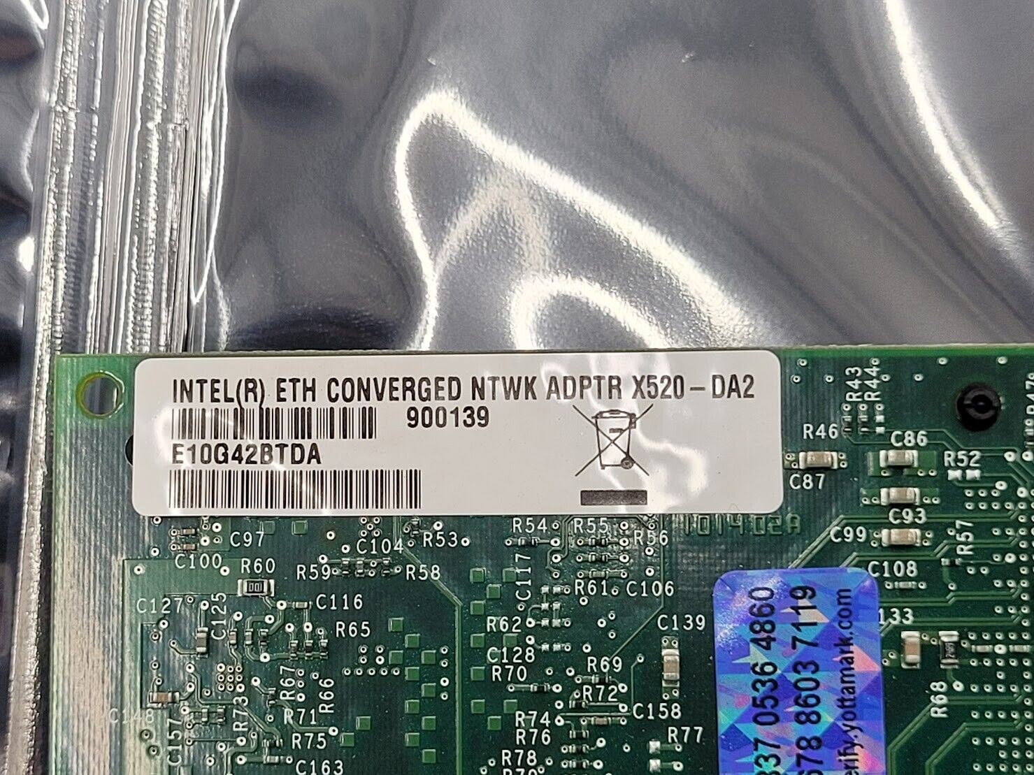 Intel X520-DA2 Dual Port SFP+ 10GbE NIC Adapter Full Height PCI