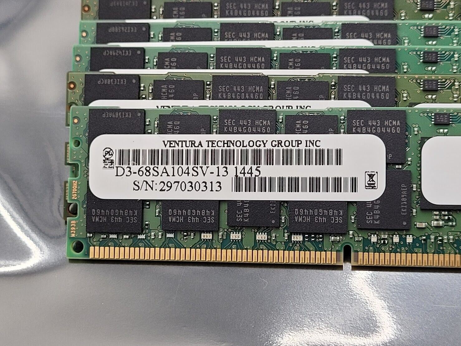Lot of 224GB 14x Ventura 16GB 2Rx4 PC3-14900R 1866MHz D3-68SA104SV-13 DDR3 RAM