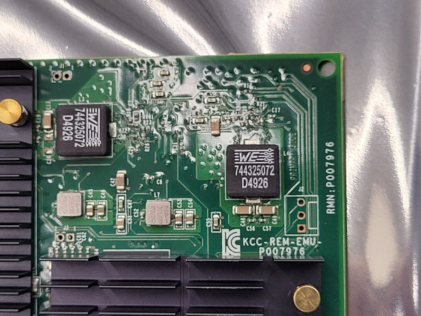 Emulex 4-PORT 16G FC ADAPTER P007976-41F Rev. A KCC-REM-EMU-P007976 PCI Card