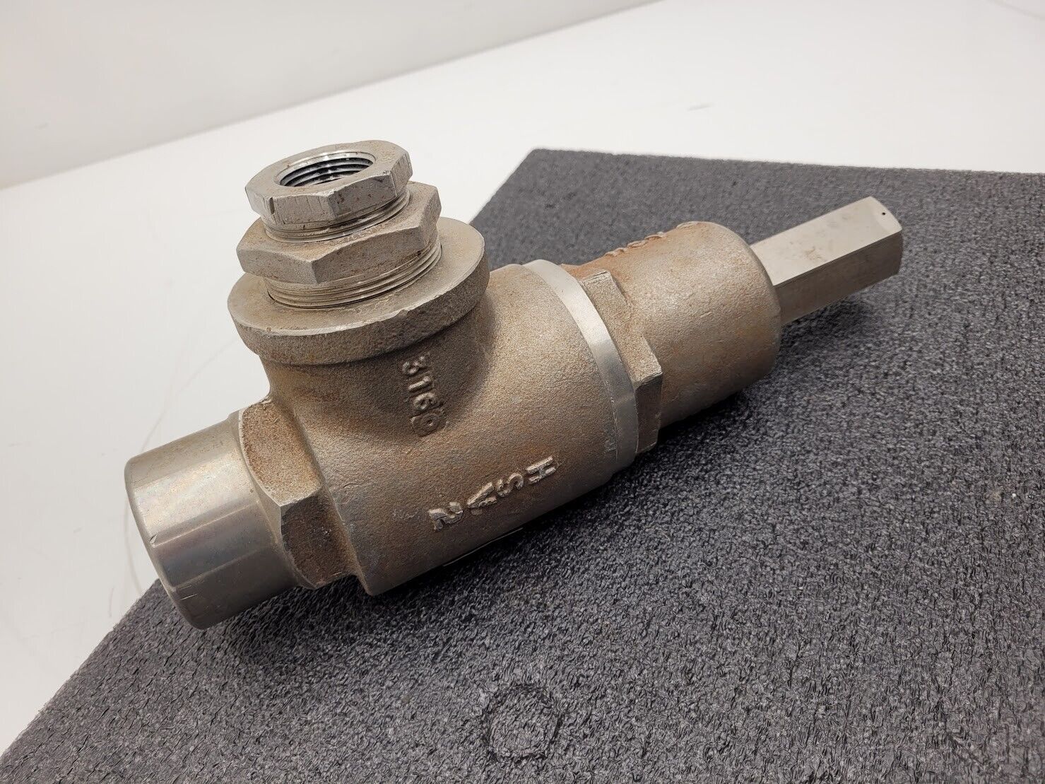 Hydroseal 1" 100PSI One Way Valve 49GPM Stainless Steel 316SS 8CV30F/A5