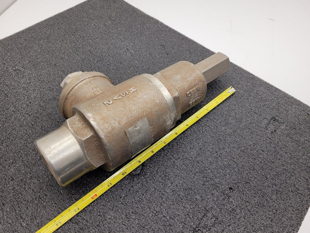 Hydroseal 1" 100PSI One Way Valve 49GPM Stainless Steel 316SS 8CV30F/A5