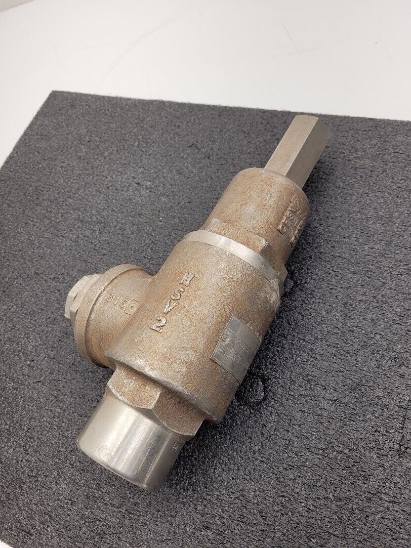 Hydroseal 1" 100PSI One Way Valve 49GPM Stainless Steel 316SS 8CV30F/A5