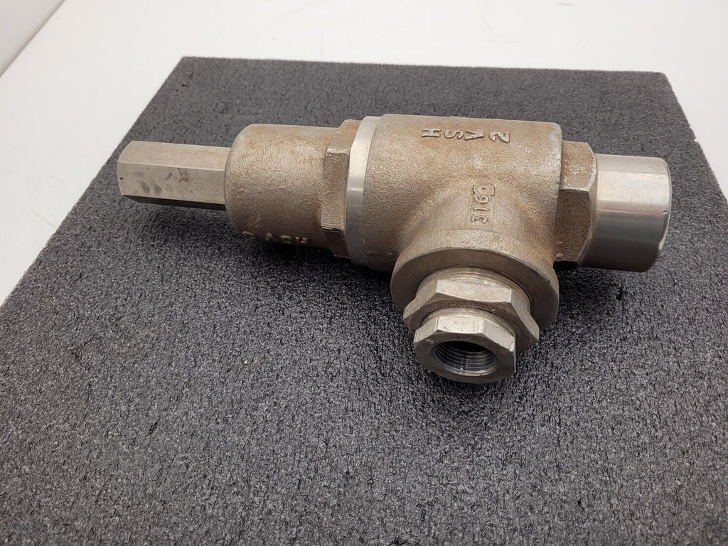 Hydroseal 1" 100PSI One Way Valve 49GPM Stainless Steel 316SS 8CV30F/A5