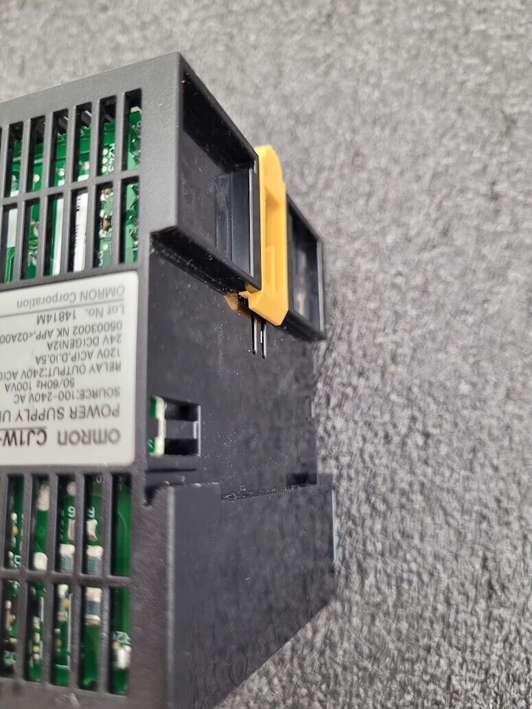 OMRON CJ1W-PA205R Power Supply Unit PA205R DIN Rail Mount