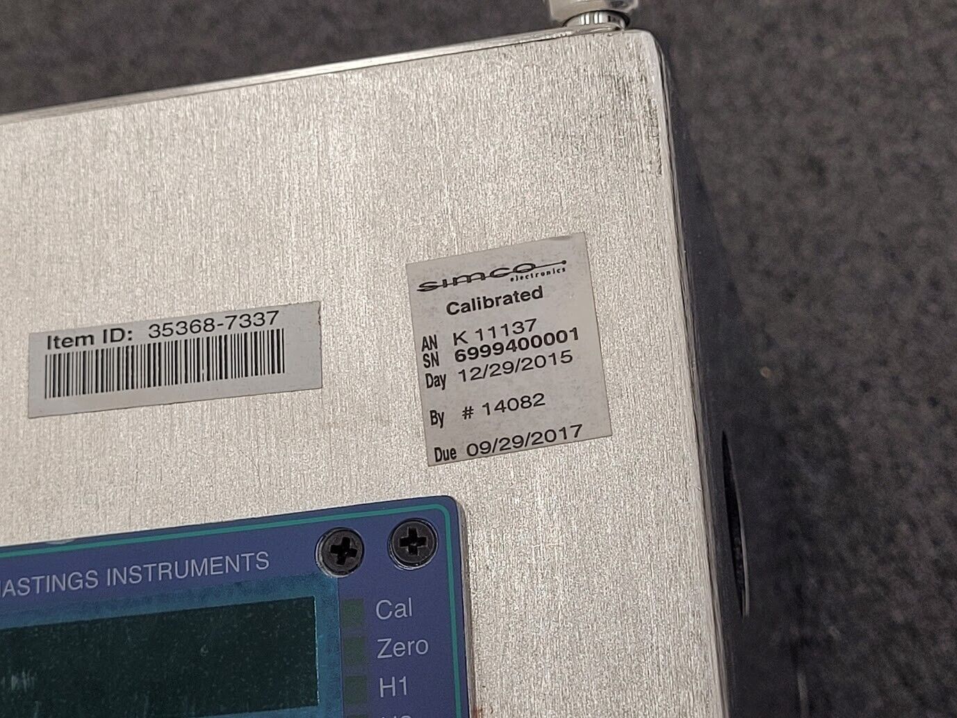 Teledyne Hastings THPS-100-115 Power Pod 100 Mass Flow Meter, Controller HFM-300