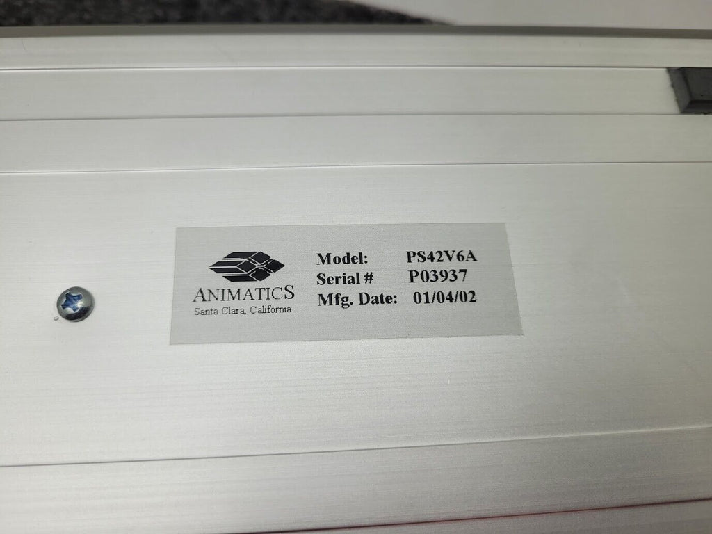 Animatics SmartMotor SM1720M w/ GH17P10 10:1 Gearhead PS42V6A Power Supply