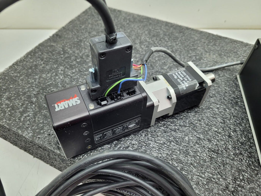 Animatics SmartMotor SM1720M w/ GH17P10 10:1 Gearhead PS42V6A Power Supply
