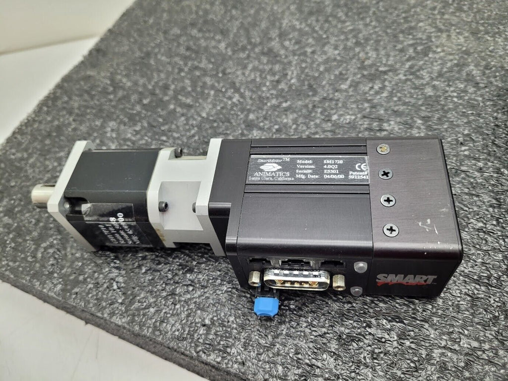 Animatics SmartMotor SM1720M w/ GH17P10 10:1 Gearhead PS42V6A Power Supply