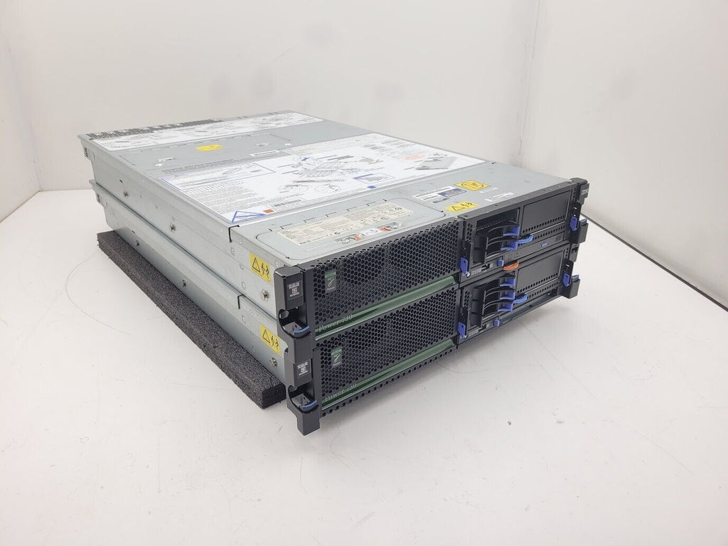 Lot of 2x IBM Power 730 Express POWER7+ Servers 64G Ram Each