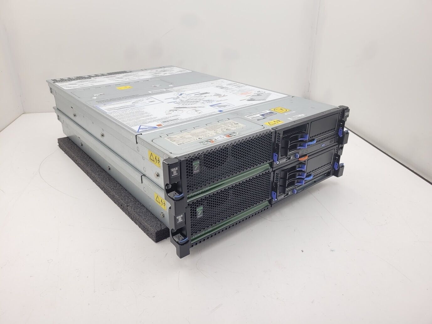 Lot of 2x IBM Power 730 Express POWER7+ Servers 64G Ram Each