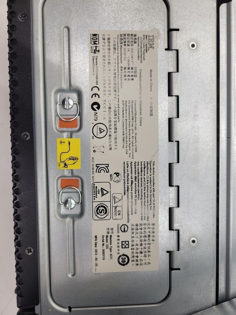 Lot of 2x IBM Power 730 Express POWER7+ Servers 64G Ram Each