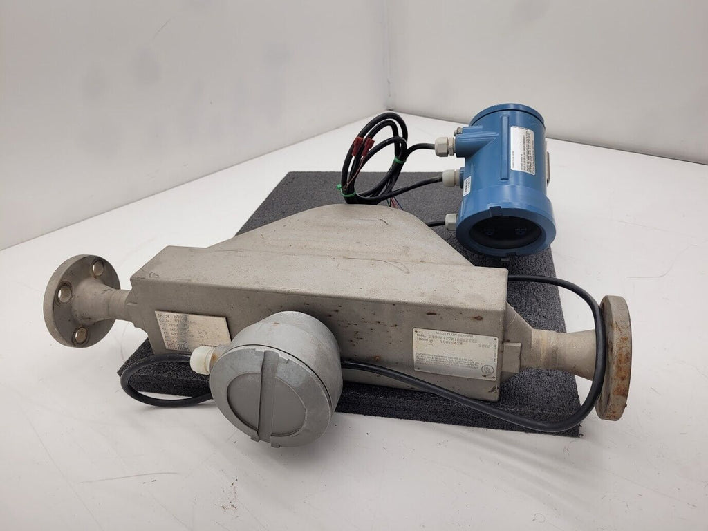Micro Motion TECO B912 Mass Flow Coriolis Sensor R100S128NIAUEZZZZ 1" + TX