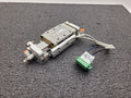 SMC MXP16-30 100PSI Linear Slide Guide Cylinder w/ D-M9N Sensors, Stops