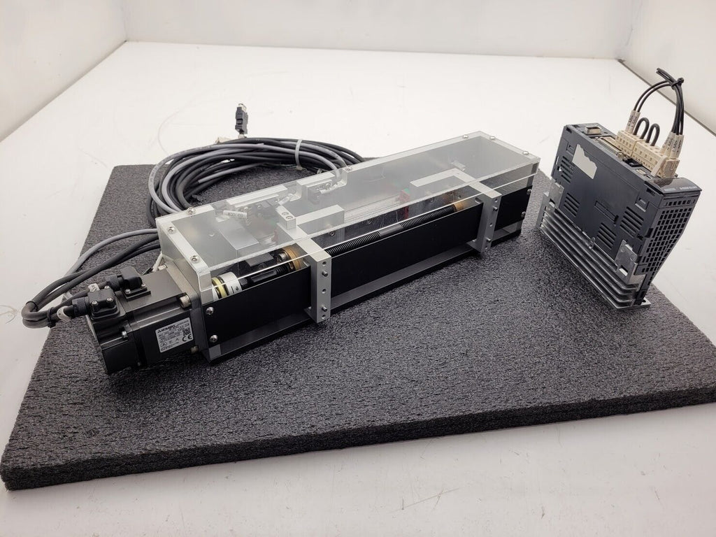 Mitsubishi 200W Servo Adjustable Width Control System HF-KP23 + MR-J3-20A Unit B