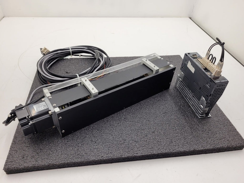 Mitsubishi 200W Servo Adjustable Width Control System HF-KP23 + MR-J3-20A Unit B