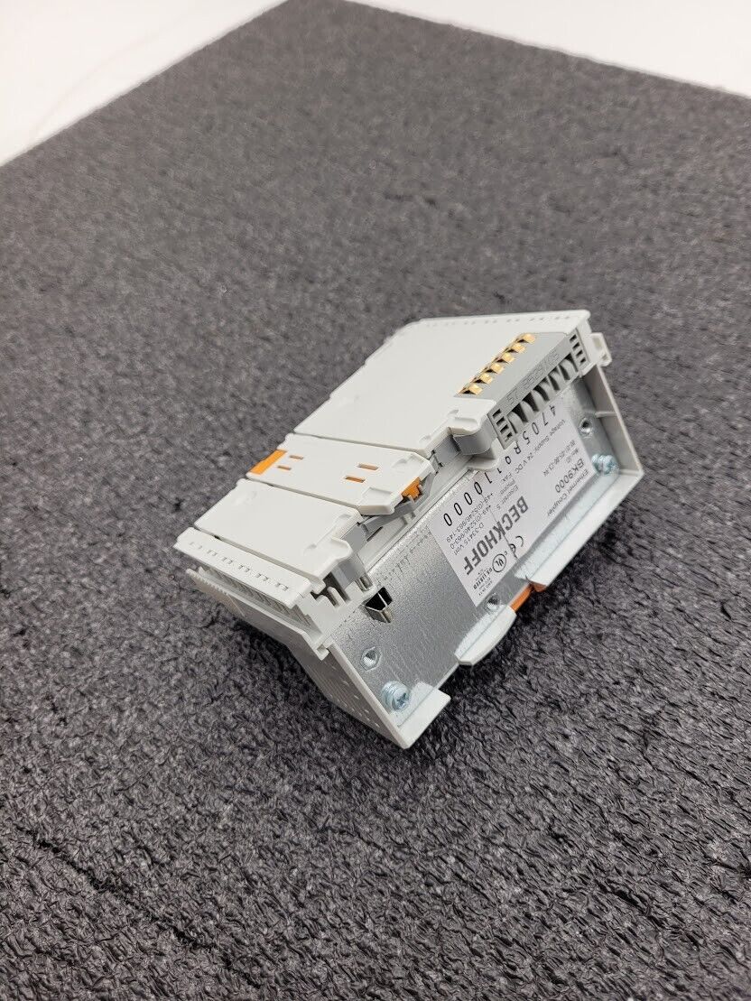 Beckhoff BK9000 Ethernet TCP/IP Coupler DIN Rail Mount 24VDC