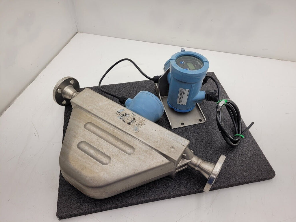 Micro Motion  Mass Flow Coriolis Meter Sensor R100S128NQBZEZZZZ 1" +Transmitter