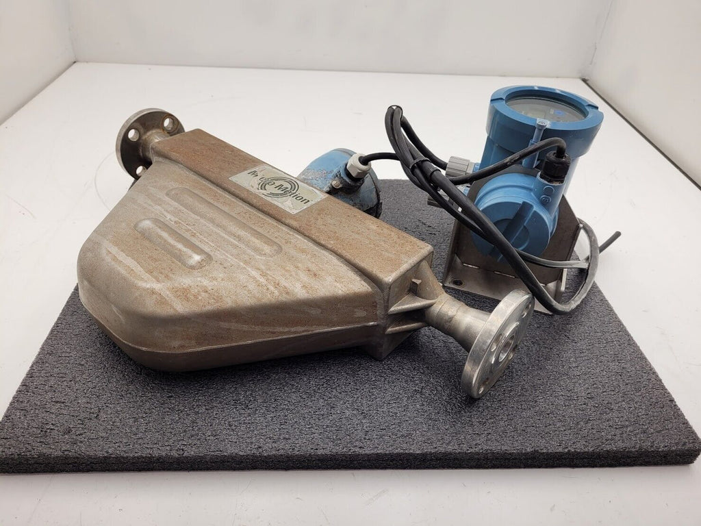 Micro Motion  Mass Flow Coriolis Meter Sensor R100S128NQBZEZZZZ 1" +TX Unit A