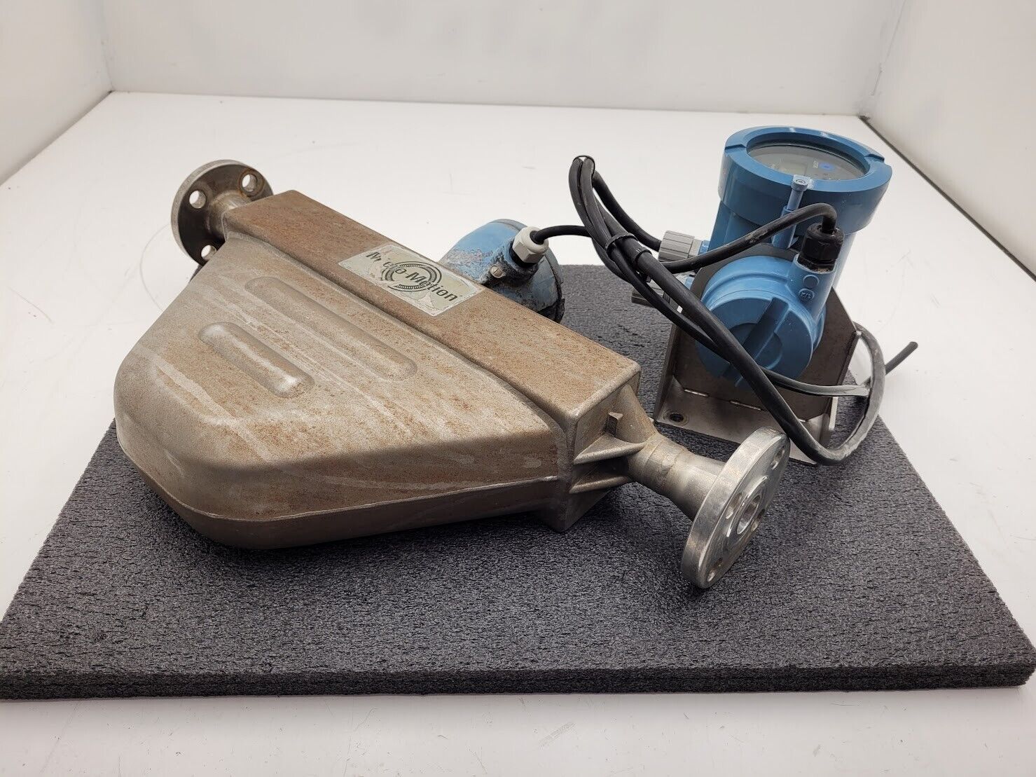 Micro Motion  Mass Flow Coriolis Meter Sensor R100S128NQBZEZZZZ 1" +TX Unit A
