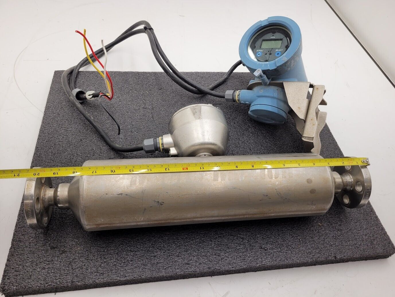Micro Motion Mass Flow Coriolis Sensor T075T613SABZEZZZZ Transmitter 1/2" Unit D