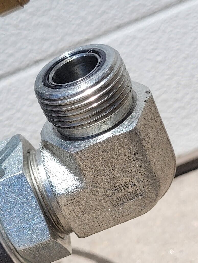 American Cooling Systems Hydraulic Oil Cooler Radiator 24714AM + 12VDC Fan