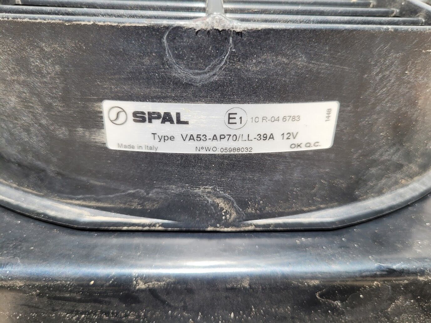 American Cooling Systems Hydraulic Oil Cooler Radiator 24714AM + 12VDC Fan