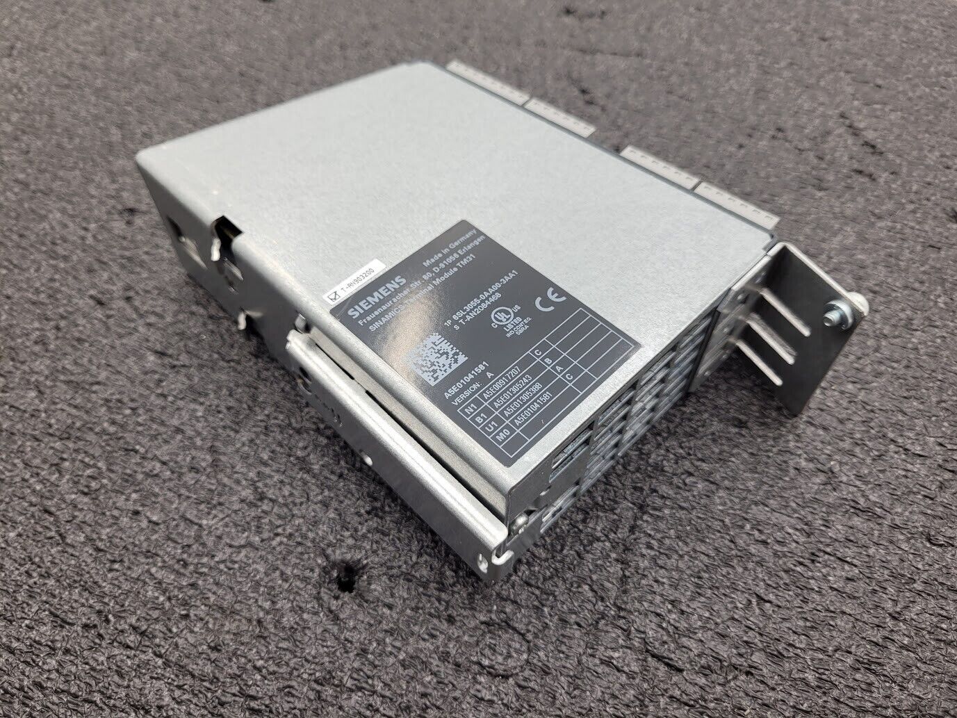 Siemens Sinamics 6SL3055-0AA00-3AA1 TM31 Terminal Module Version A, Working Pull