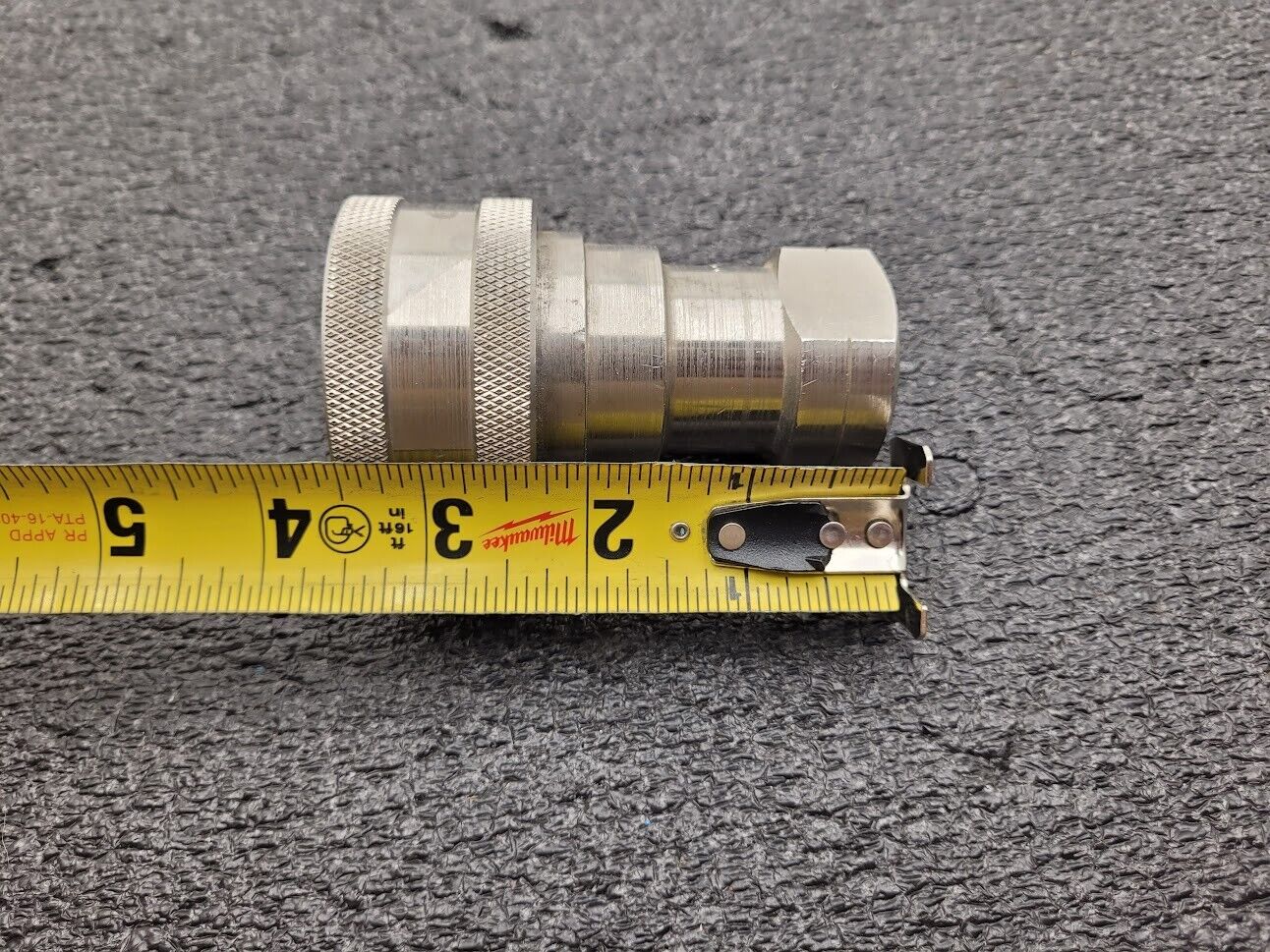 Parker 60 Series SH6-62 3/4" Female Quick Coupling 303 Stainless Steel