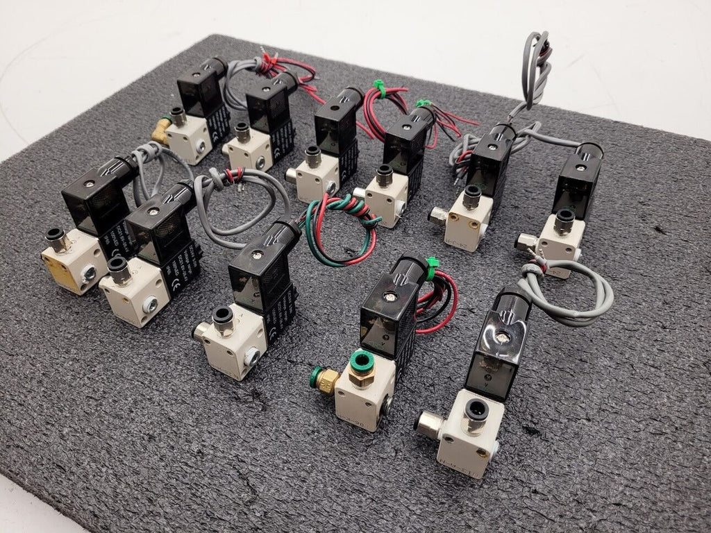 Lot of 11 Automation Direct AVP-31C1-24D NITRA Pneumatic Solenoid Valve 1/8" NPT