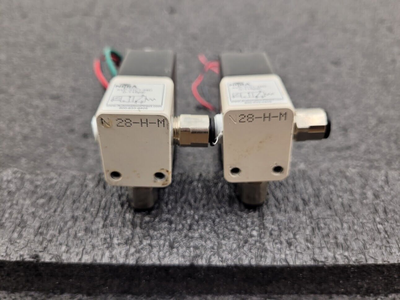 Lot of 11 Automation Direct AVP-31C1-24D NITRA Pneumatic Solenoid Valve 1/8" NPT