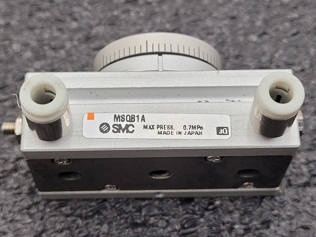 SMC MSQB1A Pinion Tiny Rotary Actuator Pneumatic Cylinder Table 1"x2"