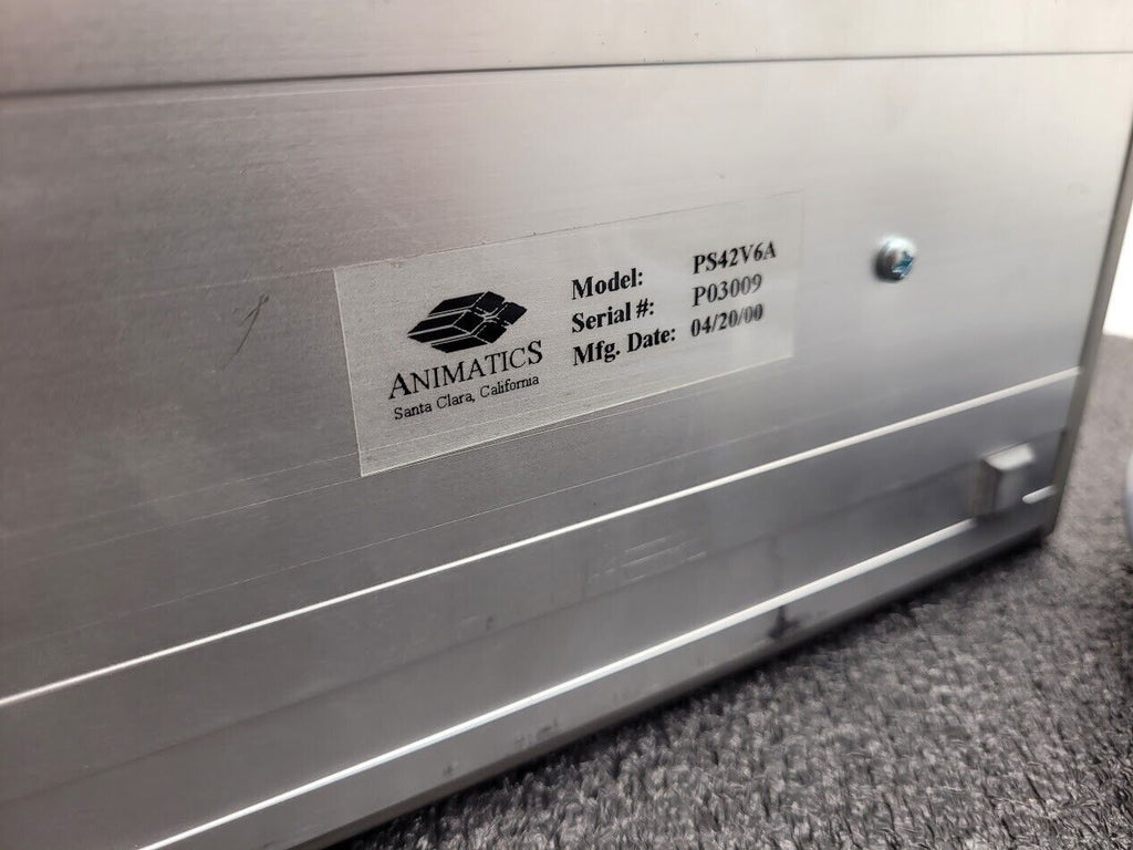 Animatics SmartMotor SM1720M w/ GH17P10 10:1 Gearhead PS42V6A Power Supply B