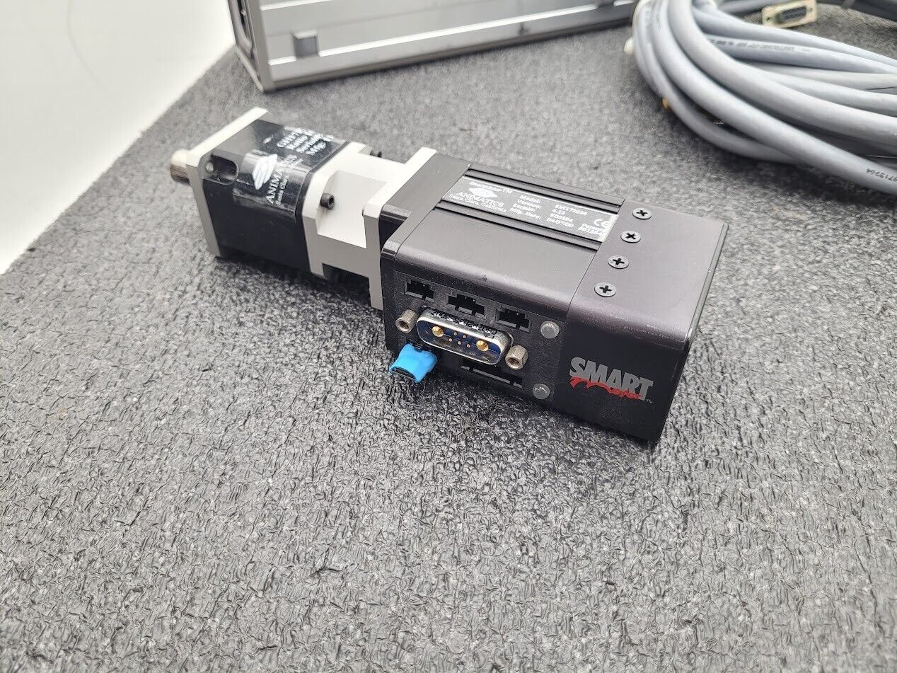 Animatics SmartMotor SM1720M w/ GH17P10 10:1 Gearhead PS42V6A Power Supply B