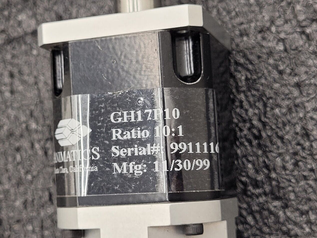 Animatics SmartMotor SM1720M w/ GH17P10 10:1 Gearhead PS42V6A Power Supply B