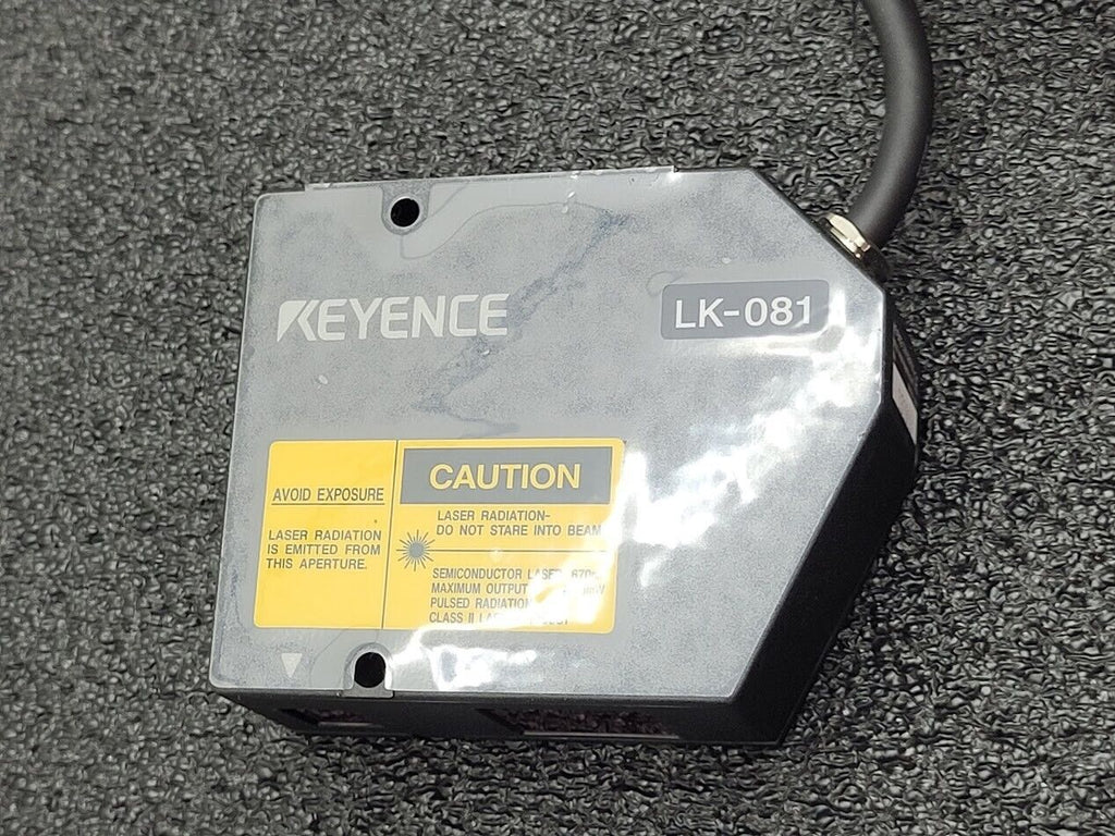 Keyence LK-2101 CCD Laser Displacement Controller LK-081 Laser Sensor, Tested