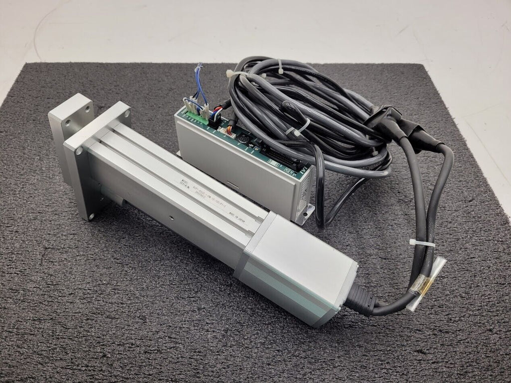 IAI Robo Cylinder Linear Piston Actuator 100mm Stroke matching PCON Controller