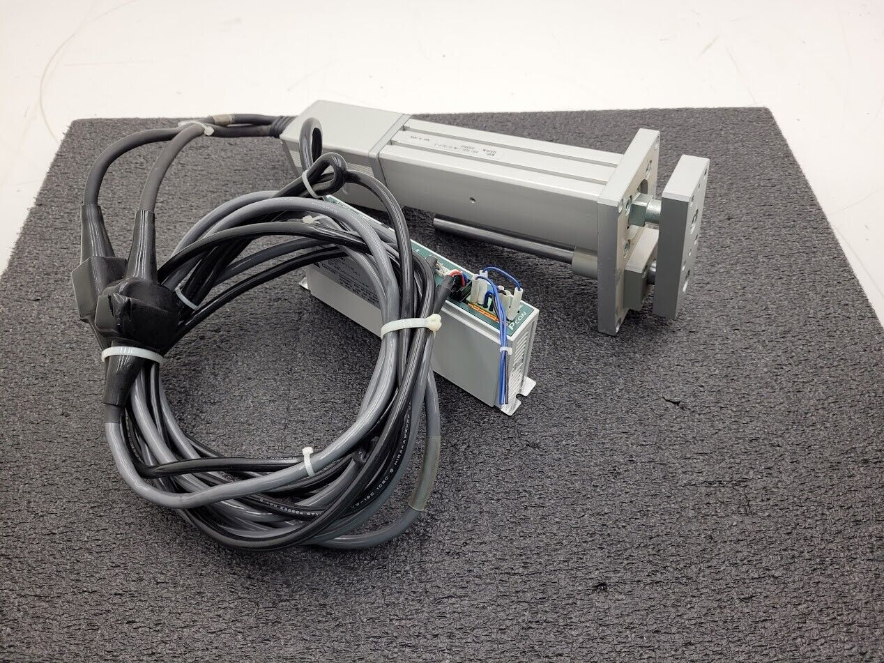 IAI Robo Cylinder Linear Piston Actuator 100mm Stroke matching PCON Controller