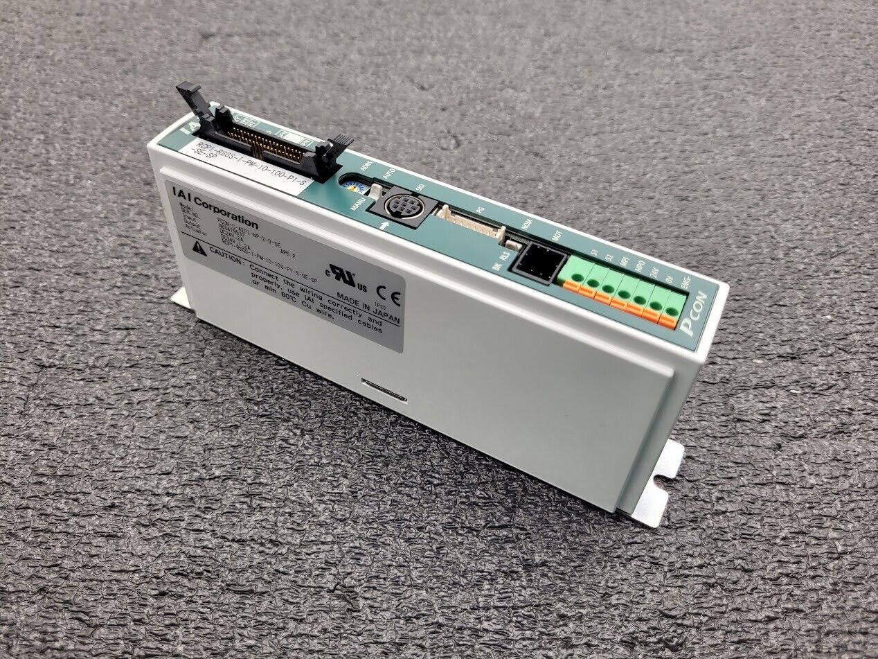 IAI Robo Cylinder Linear Piston Actuator 100mm Stroke matching PCON Controller