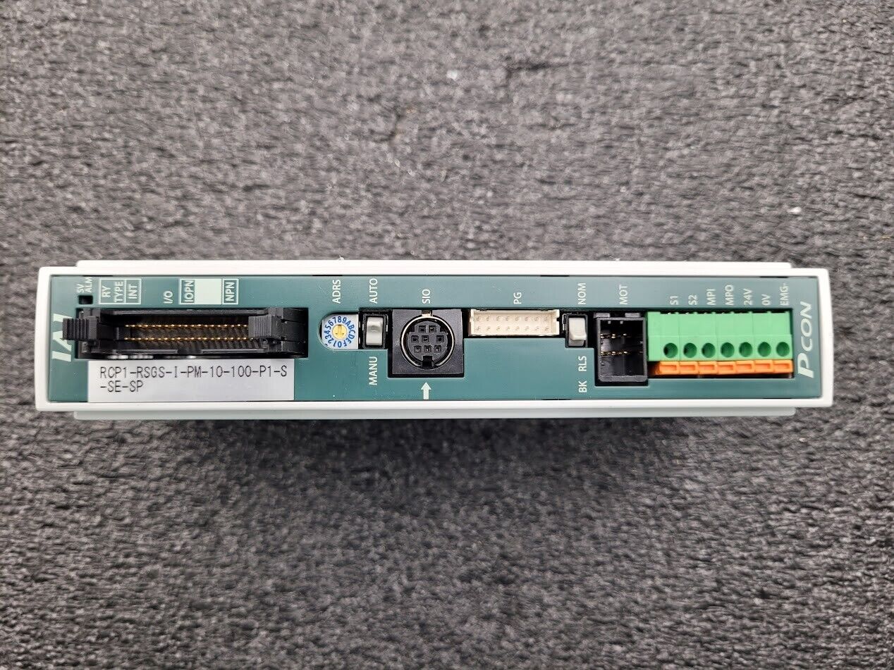 IAI Robo Cylinder Linear Piston Actuator 100mm Stroke matching PCON Controller