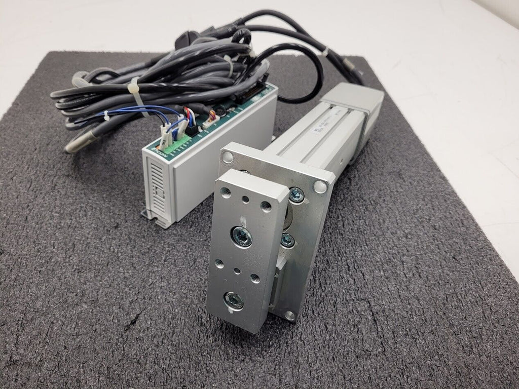 IAI Robo Cylinder Linear Piston Actuator 100mm Stroke matching PCON Controller